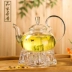 Trà trái cây đun sôi nồi trà hoa trà bộ lọc thủy tinh chịu nhiệt nhiệt độ cao hộ gia đình nấu ấm trà - Trà sứ