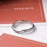 Mazala 18K Золотые пары в любви Love Series, защищающую обручальное кольцо