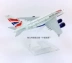 14 cm rắn hợp kim máy bay mô hình British Airways A380-800 mô phỏng Người Anh tĩnh máy bay chở khách mô hình mô hình bay Chế độ tĩnh