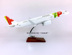 Mô hình máy bay nhựa 47cm Hãng hàng không Bồ Đào Nha A321-200 Mô phỏng máy bay chở khách tĩnh mô phỏng gundamchat Chế độ tĩnh