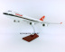 Mô hình máy bay nhựa 47cm Swiss Air B747-400 Mô phỏng máy bay chở khách tĩnh mô hình Thụy Sĩ mô hình 3d Chế độ tĩnh