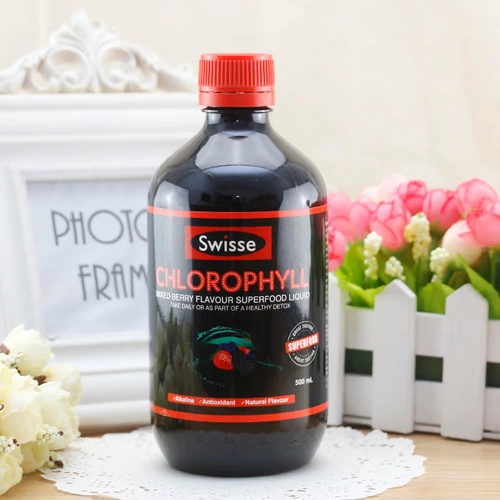 Австралия Swisse Liquid Chlorophyll Essence прозрачная/кишечная сеть/красавица Beauty Muscle 500 мл сливы