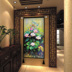 Trung Quốc tấm thảm sen may mắn may mắn trang trí sơn trang trí phòng khách nền tường chăn hiên treo bức tranh vải sơn phong thủy sơn Tapestry