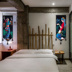 B & B trang trí khách sạn dân gian Trung Quốc tấm thảm trang trí tường trang trí tường vải treo sơn hiên hành lang sơn Tapestry