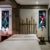 B & B trang trí khách sạn dân gian Trung Quốc tấm thảm trang trí tường trang trí tường vải treo sơn hiên hành lang sơn
