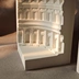 Thạch cao mô hình kiến ​​trúc Pantheon mái vòm đồ trang trí phòng khách bàn máy tính để bàn nhà phụ kiện tủ rượu trang trí hương liệu