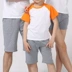 Mùa hè du lịch cha mẹ-con mặc quần short giản dị đơn giản đáy quần thể thao đi biển cotton một chiếc quần ba mảnh quần legging bé gái Trang phục dành cho cha mẹ và con