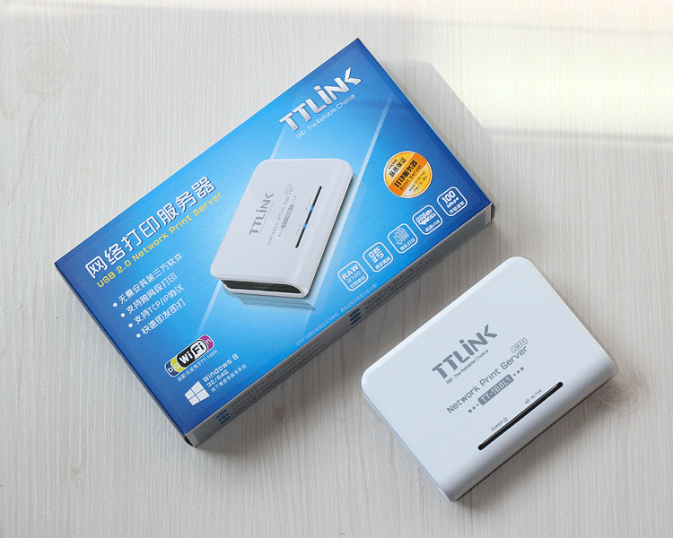 Bản gốc xác thực Máy chủ in mạng USB TTLINK TT168L1 Máy in mạng sắc nét hơn - Phụ kiện máy in