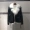 Mùa thu đông mới lông cáo Hained leather leather nữ lông thú ngắn áo khoác da xe máy hai mảnh 2018 - Quần áo da áo da nhung tuyết