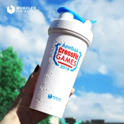 Lắc cup bột protein cup cup thể dục thể thao cốc nhựa trộn cup xách tay milkshake cup công suất lớn lắc cup