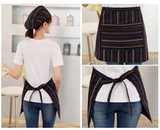 Юбка Фартук десятилетний магазин 15 цветов цветовых заборов, благородных официантов, половина -мужские и женские короткие маленькие рестораны