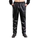 Утепленные ветрозащитные удерживающие тепло водонепроницаемые рабочие штаны, для среднего возраста, свободный крой