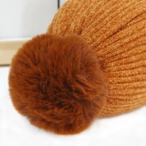 Зимняя детская удерживающая тепло вязаная шапка подходит для мужчин и женщин, флисовая кепка для девочек для школьников для выхода на улицу, 2-10 лет