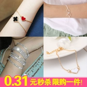 Nhật bản Hàn Quốc Sen Sở bạn gái vòng đeo tay sinh viên đơn giản Moonstone dễ thương Hàn Quốc phiên bản của các cô gái ngọt ngào vòng tay trang sức bán buôn