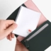 Được trên D Hàn Quốc tính khí rắn màu da hộ chiếu giữ nam giới và phụ nữ vài du lịch hộ chiếu giữ chống degaussing gói tài liệu túi đựng giấy tờ đa năng Túi thông tin xác thực