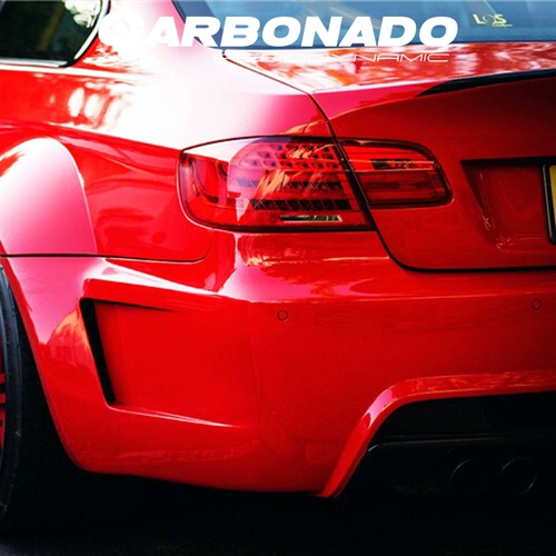 Carbonado BMW M3 E92 E93 Vorsteiner модифицирован широко -тел -фронтальный и задний боковой бампер