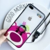 Ốp lưng điện thoại di động Apple 7 8plus XR dễ thương iPhoneXS MAX bộ chống rơi 6s với vòng khóa khung một - Nhẫn