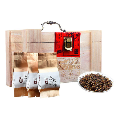 2018新茶特级金骏眉武夷山红茶茶叶袋装蜜香金骏眉礼盒装300g正宗