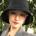 Phiên bản tiếng Hàn của phong cách retro retro vuông vuông kính khung nữ ulzzang văn học dây vàng cạnh phẳng ánh sáng cận thị khung nam kính cận Kính