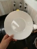 Thu mua trong nước IKEA afta Bộ đồ ăn sâu trắng Tấm kính cường lực 20 cm - Đồ ăn tối