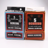 Металлический мундштук, аксессуары из нержавеющей стали, диаметр 20мм, 20мм, 5 штук