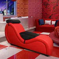 ghế tình Cặp đôi ghế sofa phòng ngủ khách sạn lưới đa chức năng ghế dài màu đỏ ghế sofa giải trí cặp đôi vui vẻ tăng cường ghế tựa ghế tinh nhân