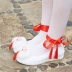 Phong cách cổ xưa cải tiến giày Hanfu nữ trăm trang phục phù hợp với học sinh Giày vải trắng đế mềm gắn với cos cổ điển
