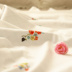 Kê 馍 馍 bông mảnh duy nhất quilt cover hood sữa trắng mục vụ nhỏ hoa đơn giản bộ đồ giường cotton tùy chỉnh mùa hè Quilt Covers