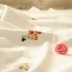 Kê 馍 馍 bông mảnh duy nhất quilt cover hood sữa trắng mục vụ nhỏ hoa đơn giản bộ đồ giường cotton tùy chỉnh mùa hè