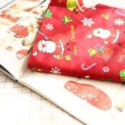 Xiaomi 馍 馍 Cartoon Cute Santa Bản gốc Cotton Cotton Vỏ gối đơn