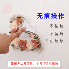 Декор для выключателя 2个包邮 免粘可水洗布艺蕾丝防尘保护套 86型开关套