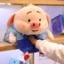 Chính hãng in lưới đỏ lợn nhỏ xì hơi búp bê lợn đồ chơi sang trọng ngủ giữ búp bê quà tặng sinh nhật nữ - Đồ chơi mềm