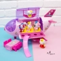 Piggy đồ chơi máy bay sang trọng hello kitty Hello Kitty hành khách cô gái chơi nhà đặt quà búp bê barbie