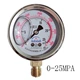 Chống sốc đồng hồ đo áp suất chống sốc áp suất nước áp suất không khí áp suất dầu YN-60 1.6mpa chống sốc 16 kg toàn bộ đồng