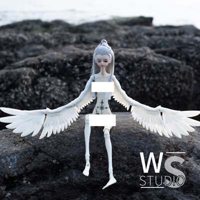 taobao agent Five Sound Studio Wings Accessories Wastewwitter Waste Customized BJD joints with three points, four points, and six points.