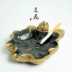 Vintage Lotus Ashtray Thời trang Sáng tạo Phòng khách Bàn làm việc Thủ công Trang trí Bạn trai Cá tính Quà tặng - Trang trí nội thất Trang trí nội thất