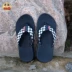 Lao Wan VANS nam giới và phụ nữ thể thao giản dị giày bãi biển, chân chèo, dép, dép chính hãng flip-flops VN-0ZTF1G8