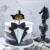 Выпечка торта декоративное днем ​​отца Супермен Папа Торт Дня рождения Торт