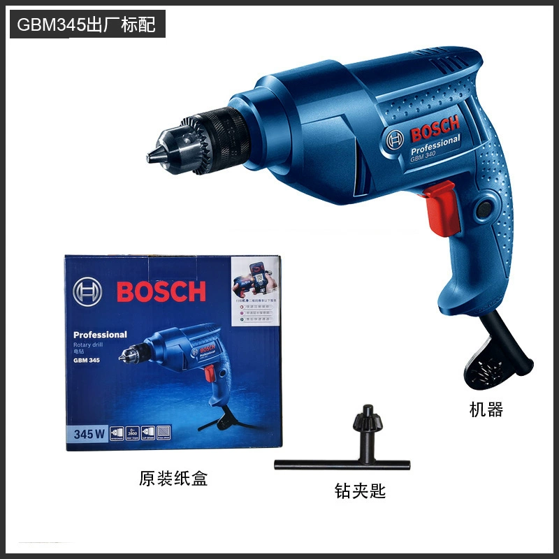 Bosch handicon Diamond GBM345 Súng ngắn Diamond Home 220V Công cụ tiến sĩ đa chức năng đa chức may bắn vít Máy khoan đa năng