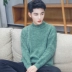 Mùa thu của Nam Giới Hàn Quốc Dệt Kim Set Head Teen Dày Áo Len Đáy Áo Sơ Mi Mỏng Sinh Viên Các Cặp Vợ Chồng