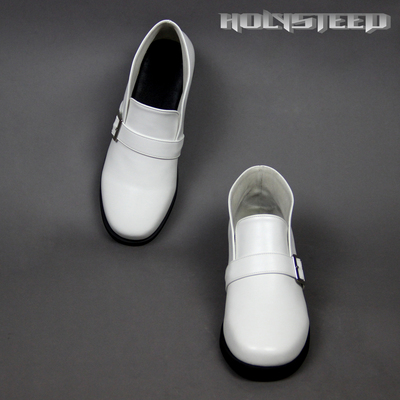 taobao agent King of Fighters Kyo Kusanagi White Shoes/Boot COSPLAY