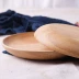 Phong cách nhật bản gỗ rắn khay hộ gia đình vòng cup khay nhỏ bằng gỗ bánh trái cây món ăn bằng gỗ trái cây sấy khô tấm gỗ dụng cụ nhà bếp bằng gỗ Tấm