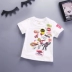 Cha mẹ và con mặc mùa hè ngắn tay t- shirt 2018 làn sóng mới trang trí nội thất một gia đình ba mẹ và người phụ nữ mẹ và con áo mỏng phần