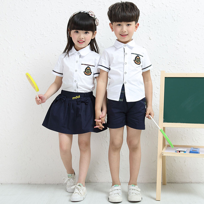 Quần áo trẻ em mẫu giáo quần áo mùa hè phù hợp với tiểu học lớp