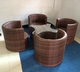 Wicker ghế ba hoặc năm bộ bàn ghế ngoài trời ban công sân vườn và ghế mía kết hợp đồ gỗ ngoài trời kết hợp mây giải trí bàn cà phê kết hợp - Bàn ghế ngoài trời / sân