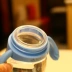 Dễ thương động vật nhỏ sippy cup cầm tay cốc nhựa rơi sáng tạo mẫu giáo bé một cốc hai nắp học tập - Tách