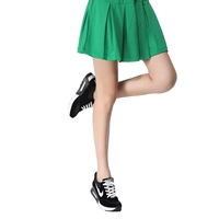 Зеленая мини-юбка