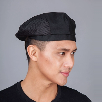 Кофейная кепка для отеля, летний дышащий рабочий берет