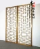 Jinsi Nanmu màn hình rắn sàn gỗ hoa khung cửa sổ Nan phòng khách di động 榫 卯 cấu trúc tổng thể thiết kế bức bình phong gỗ Màn hình / Cửa sổ