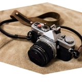 Оригинальная ретро камера, кожаные подтяжки ручной работы, бретели, из натуральной кожи